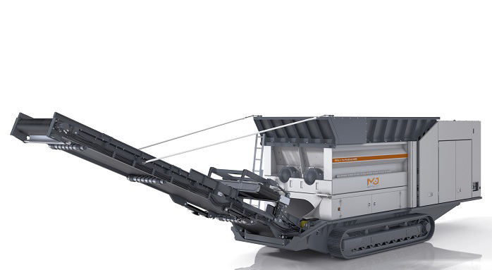 M&J PreShred 4000 - Máy nghiền rác di động