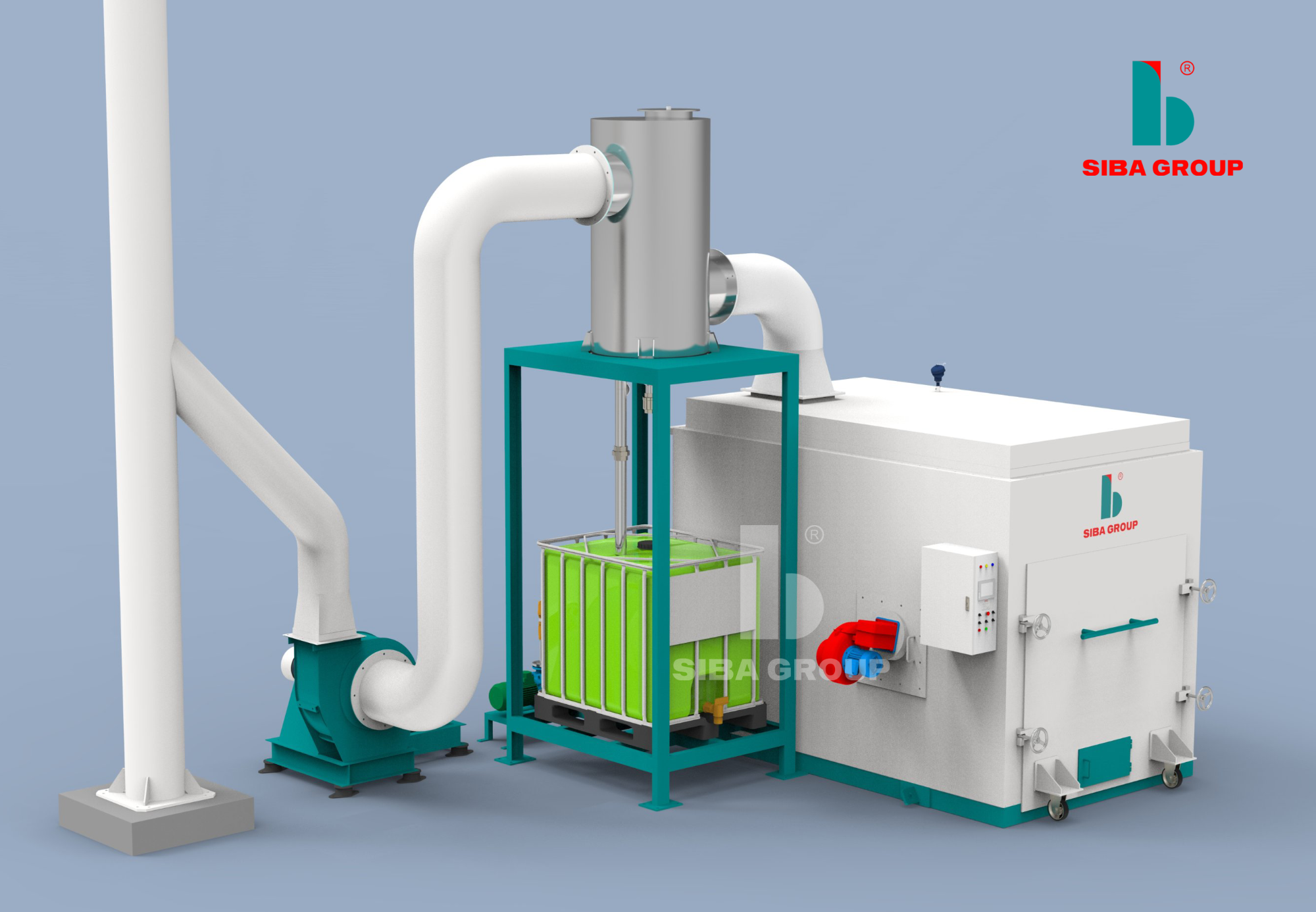 Hệ thống lò đốt xác heo, vật nuôi